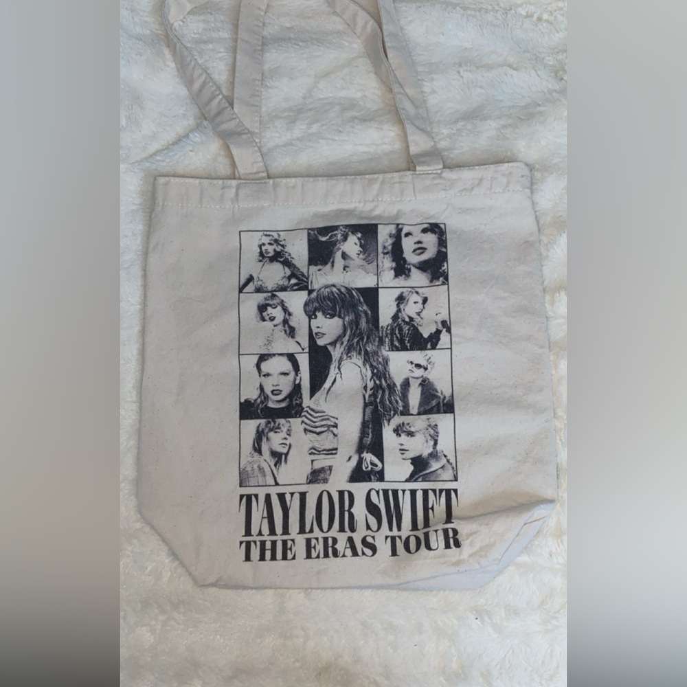 Taylor Swift Eras Tour VIP Canvas Tote Bag